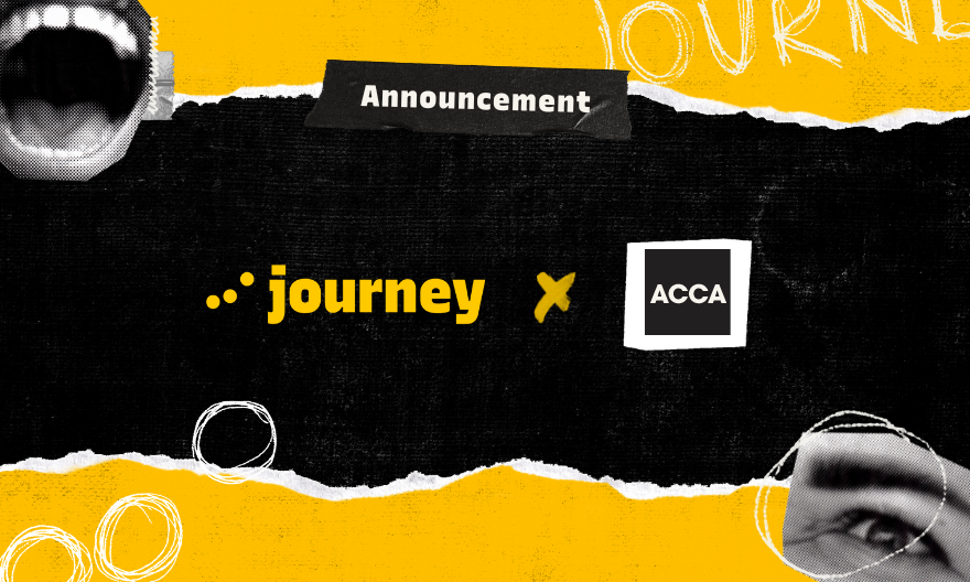 Journey and ACCA UK partnership announcement