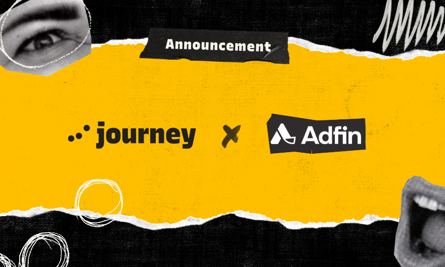 Journey and Adfin partnership announcement